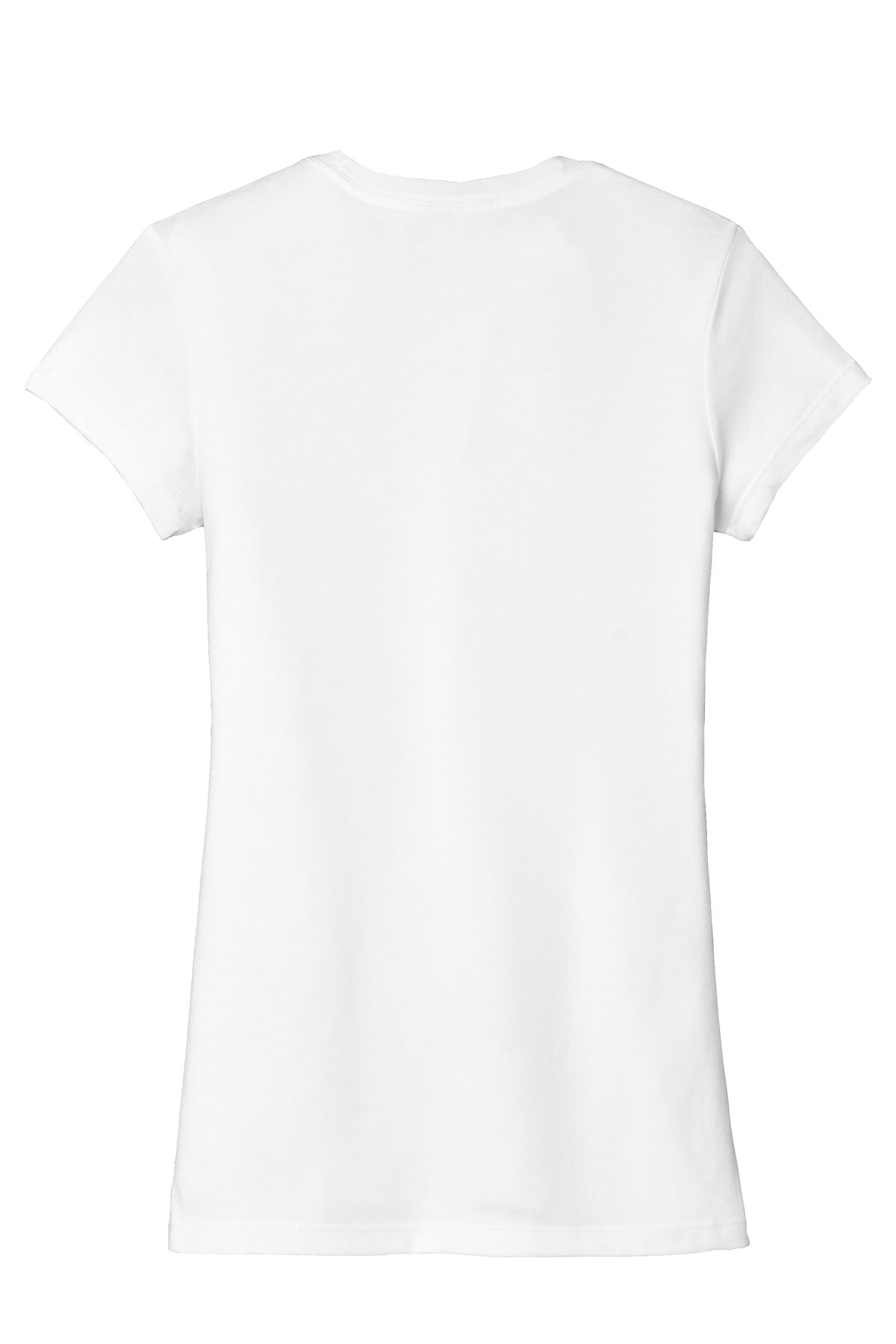 District  Women's Fitted Perfect Tri  Tee - White