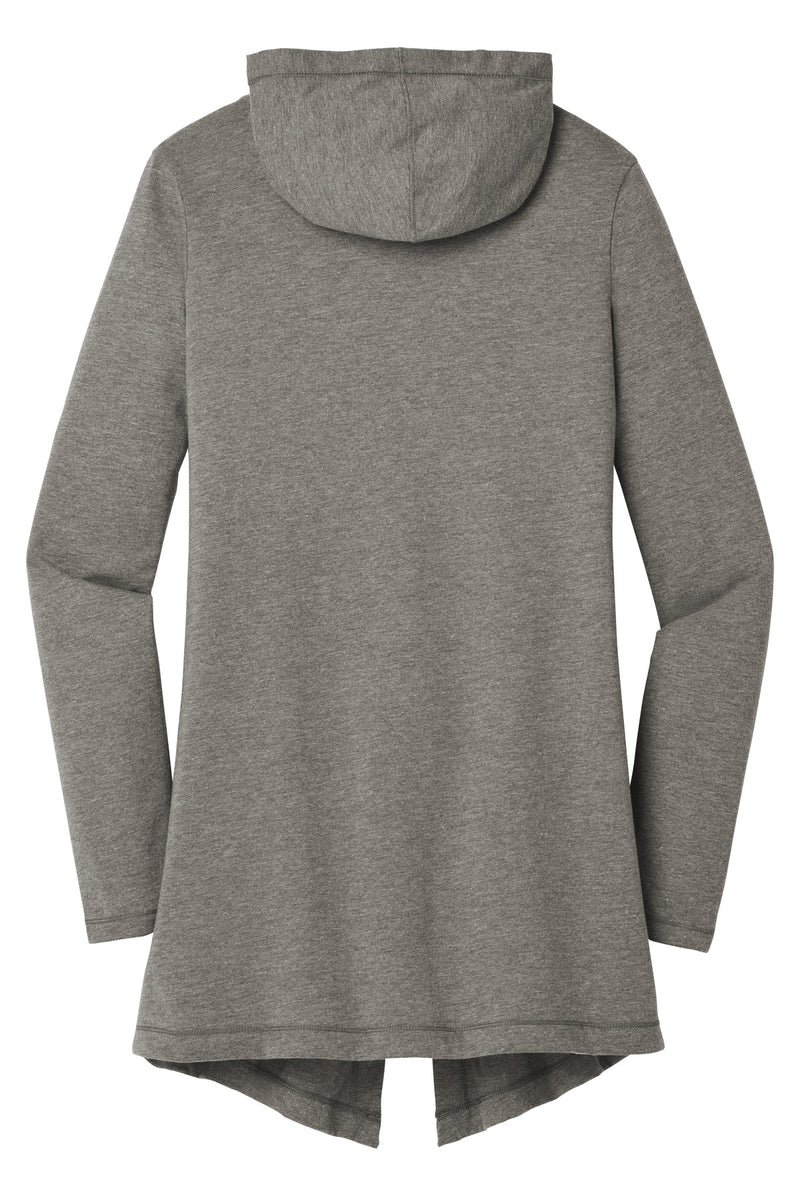 District  Women's Perfect Tri  Hooded Cardigan - Grey Frost