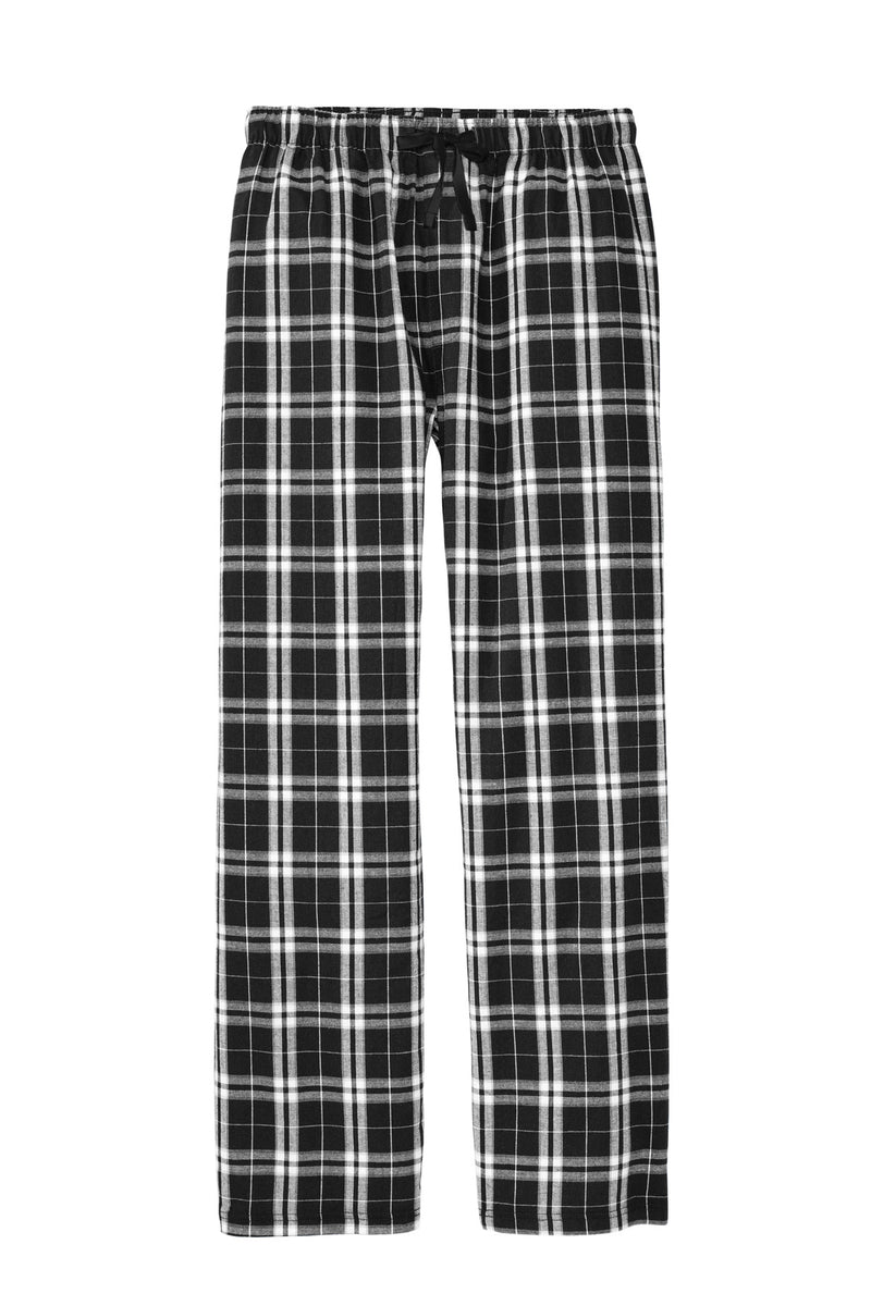District Flannel Plaid Pant - Black