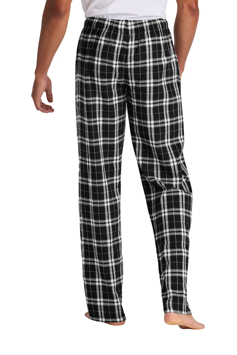 District Flannel Plaid Pant - Black