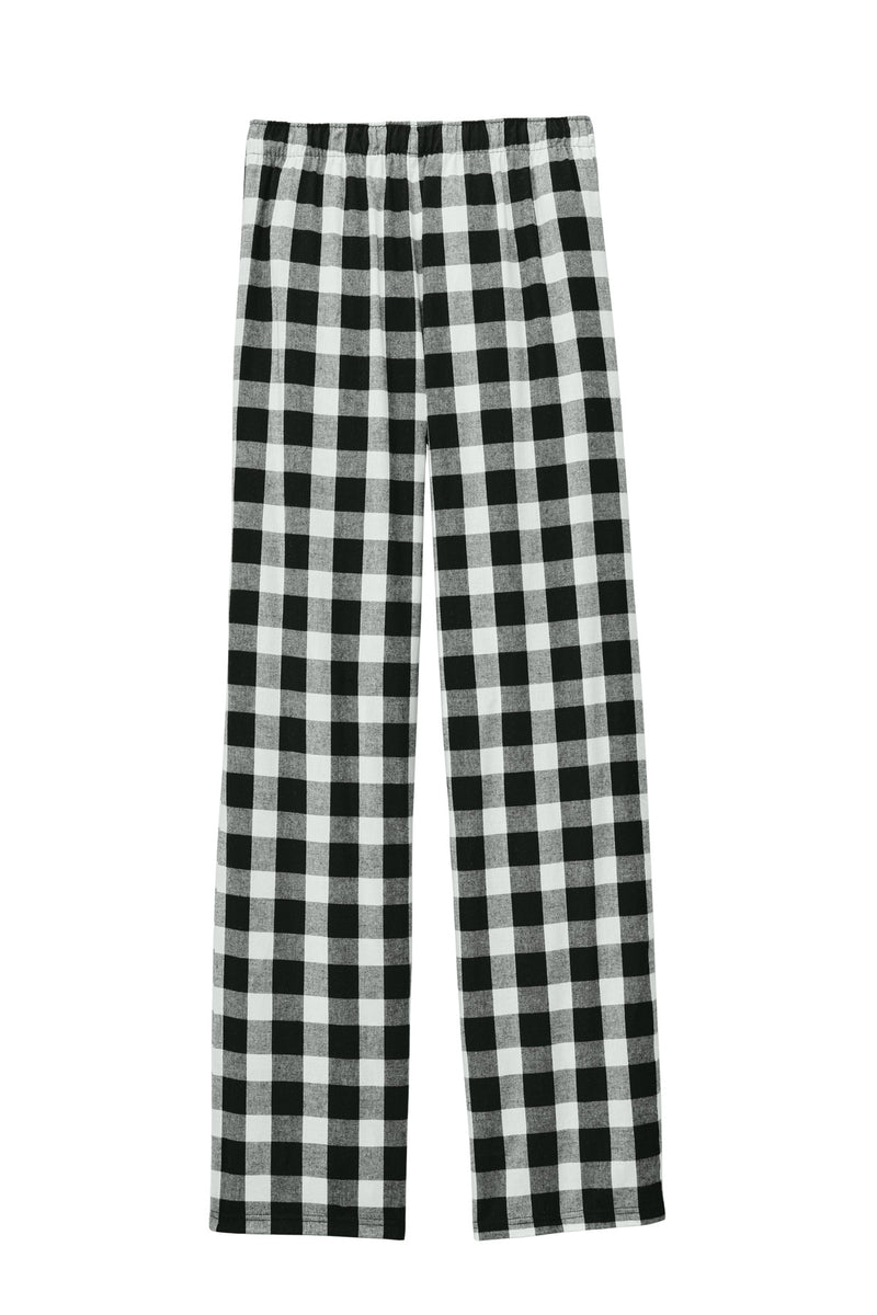 District Flannel Plaid Pant - Black/ White Buffalo Check