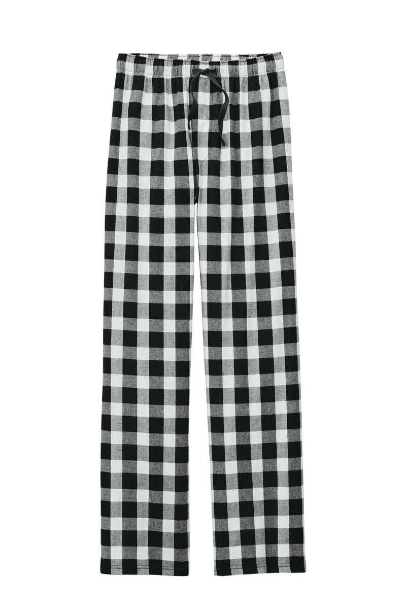 District Flannel Plaid Pant - Black/ White Buffalo Check