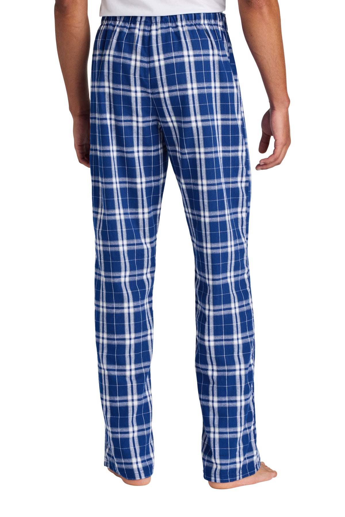 District Flannel Plaid Pant - Deep Royal