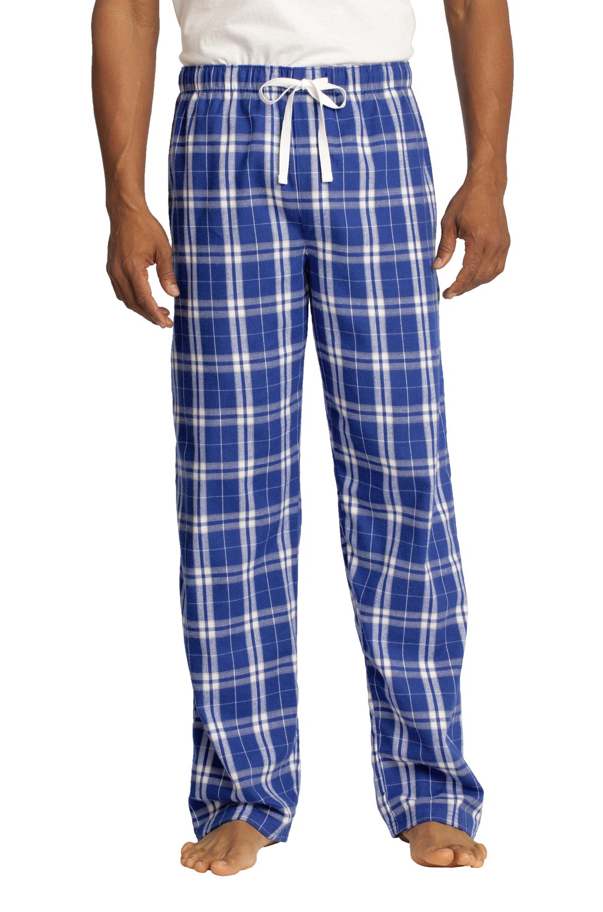 District Flannel Plaid Pant - Deep Royal