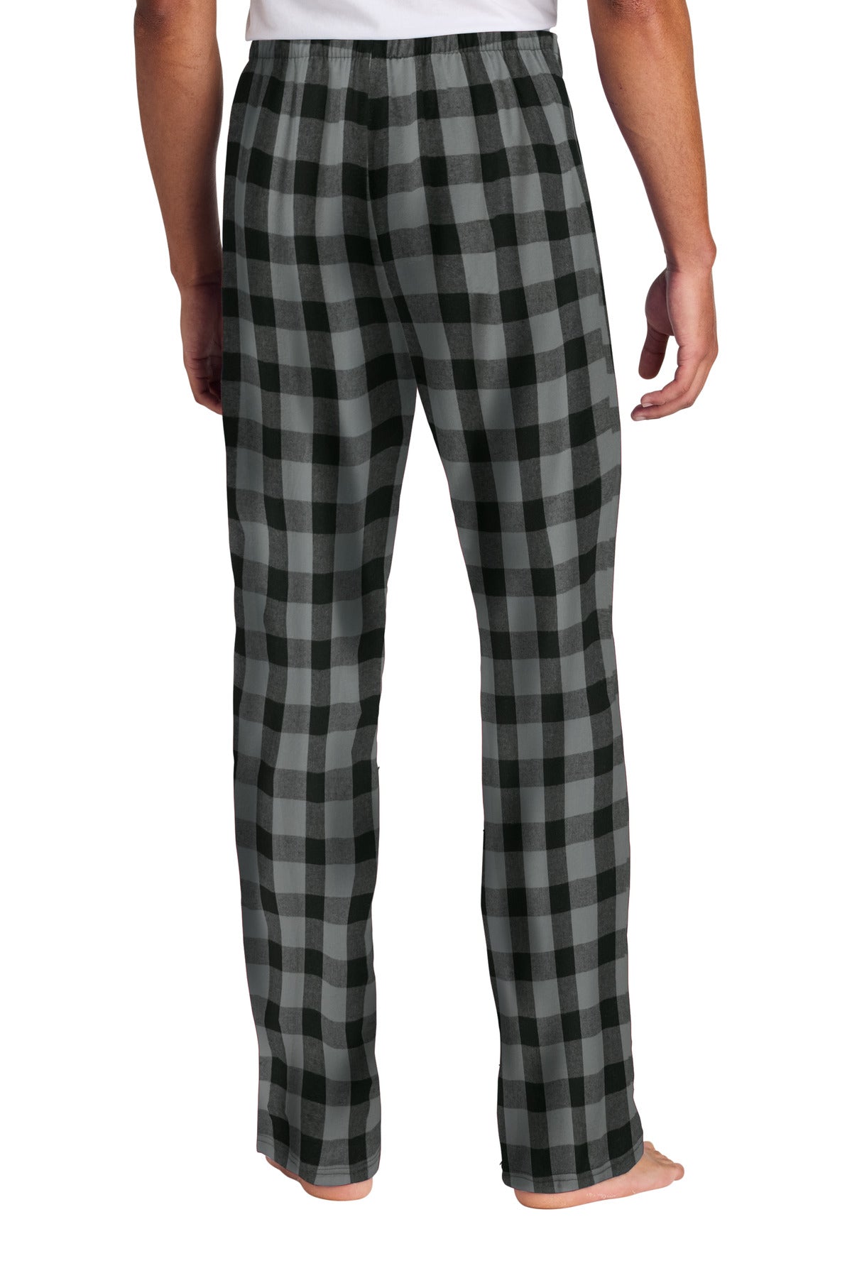 District Flannel Plaid Pant - Grey/ Black Buffalo Check
