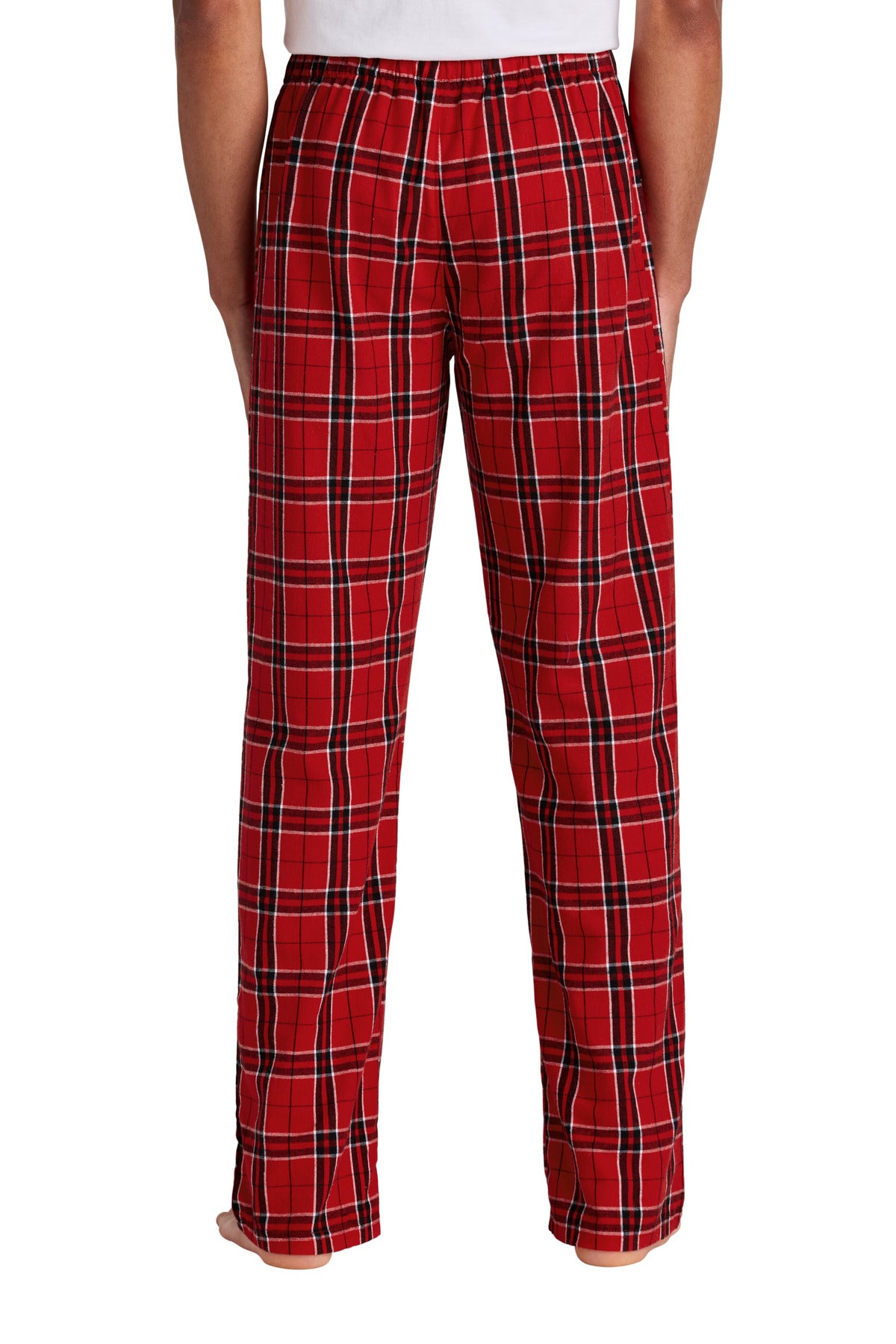 District Flannel Plaid Pant - New Red