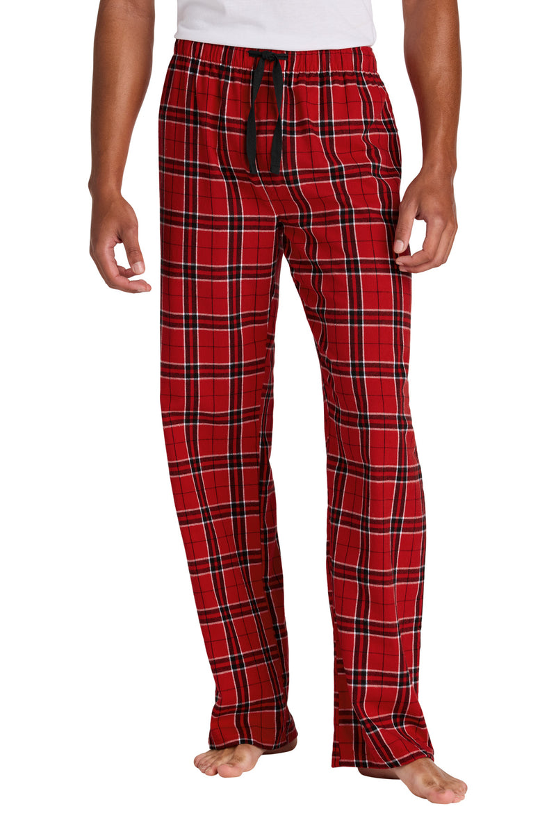 District Flannel Plaid Pant - New Red