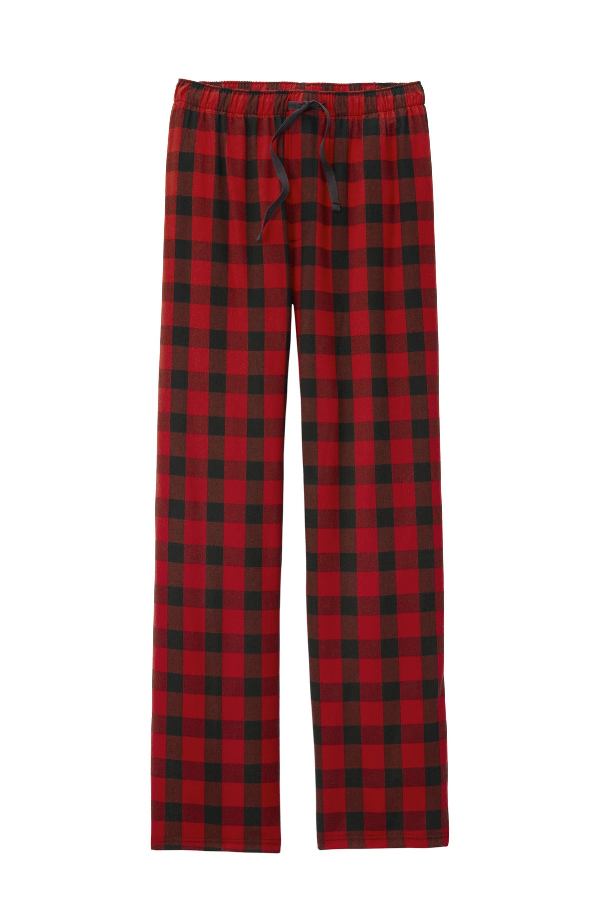 District Flannel Plaid Pant - Red/ Black Buffalo Check