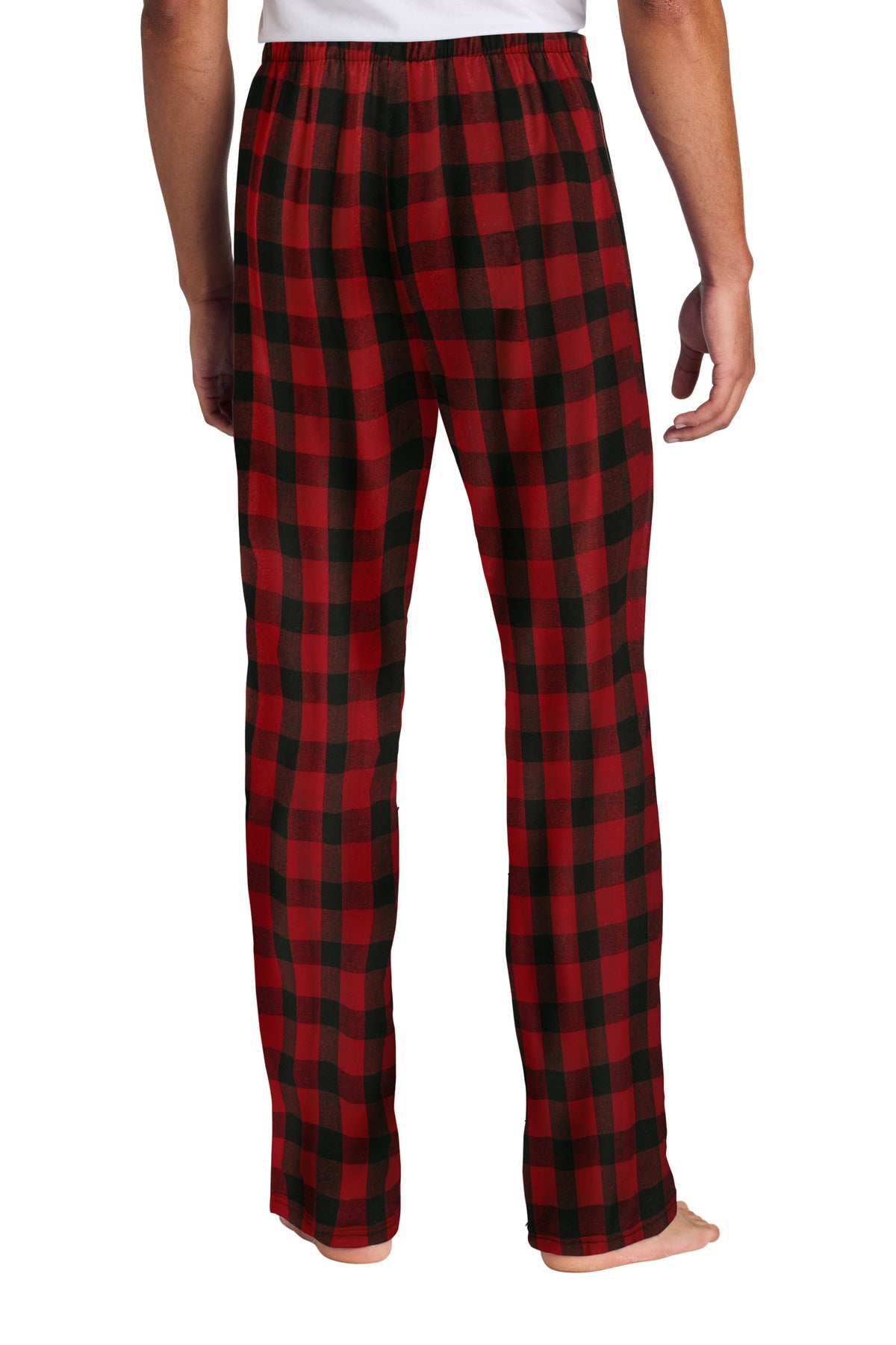 District Flannel Plaid Pant - Red/ Black Buffalo Check
