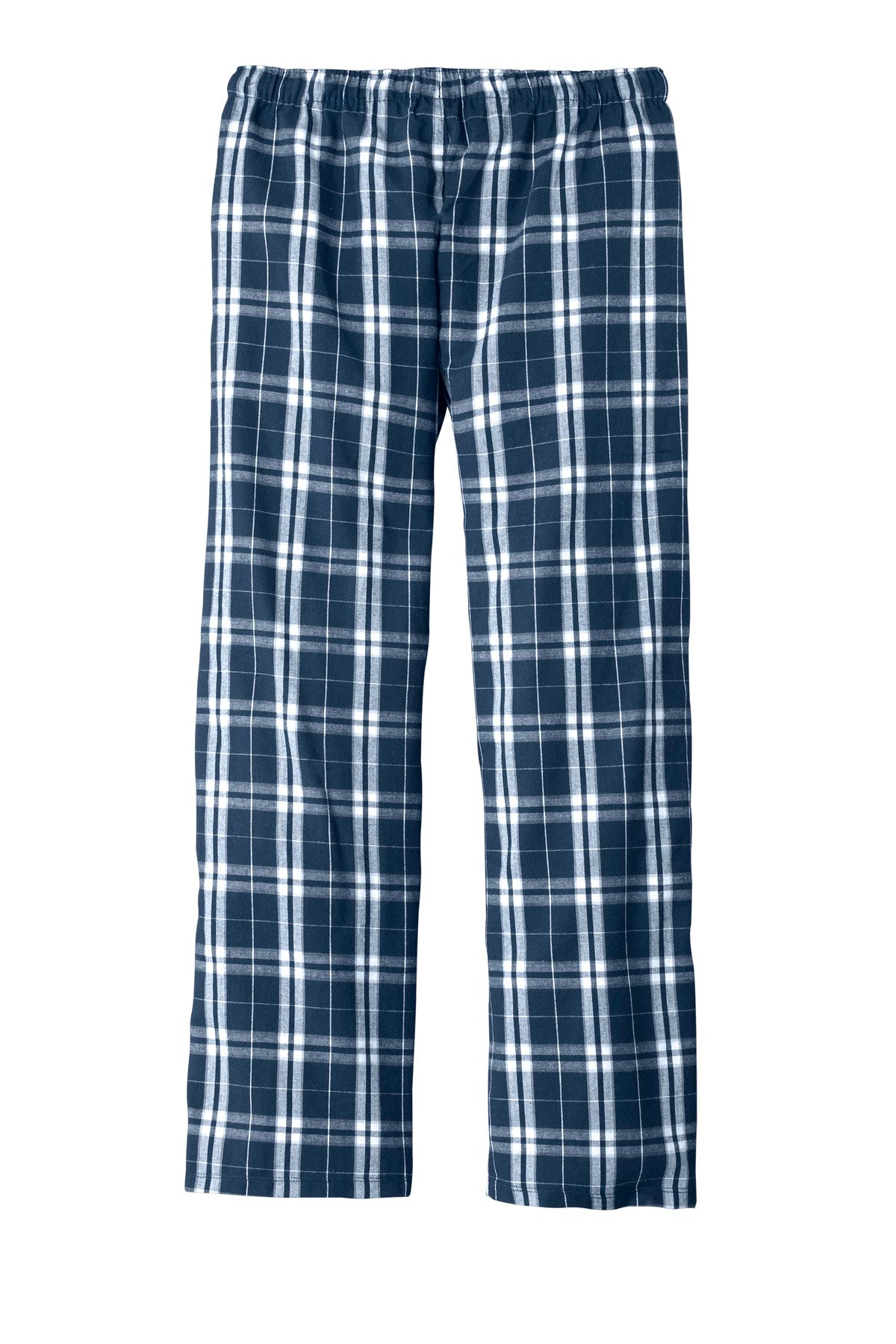 District Flannel Plaid Pant - True Navy