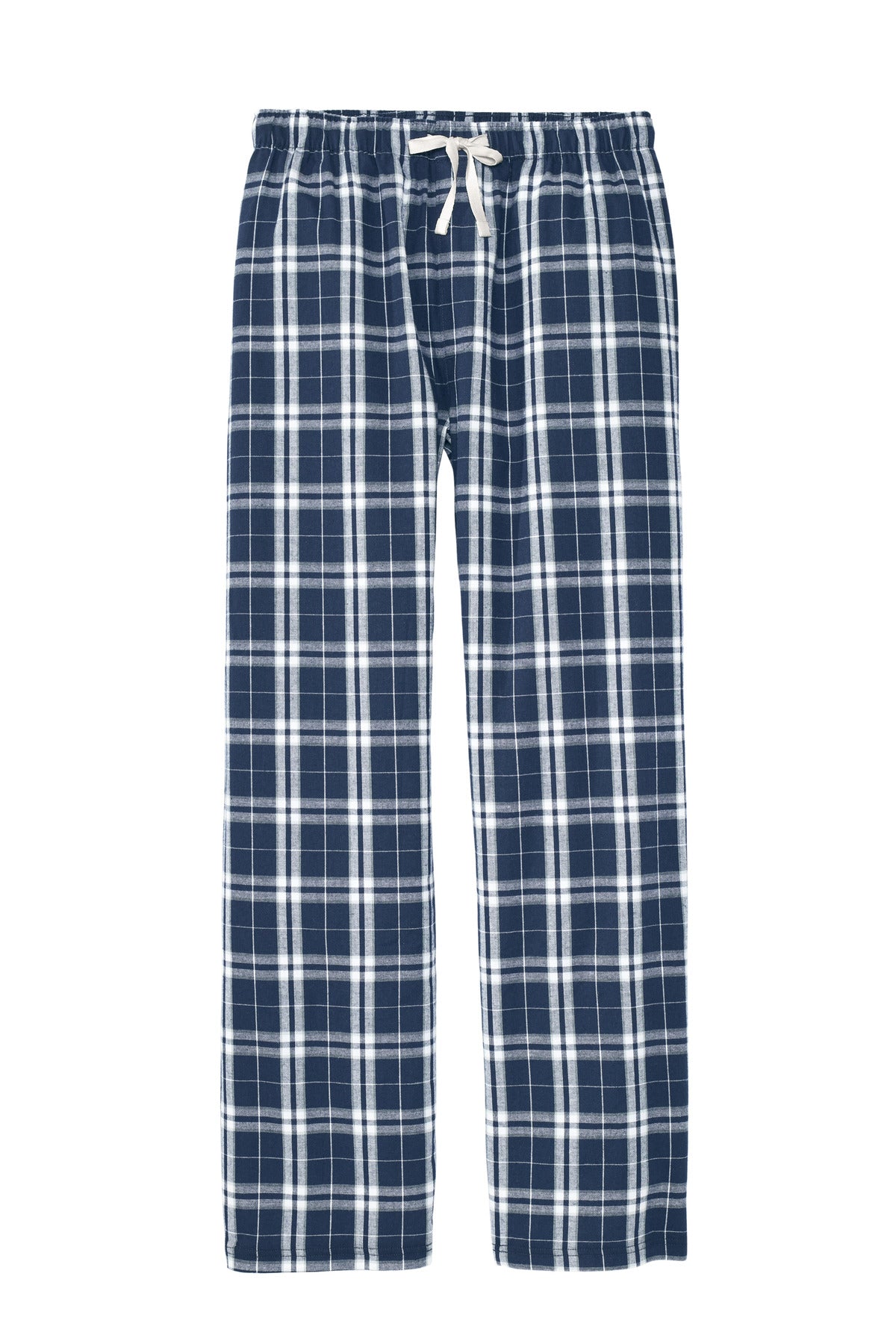 District Flannel Plaid Pant - True Navy
