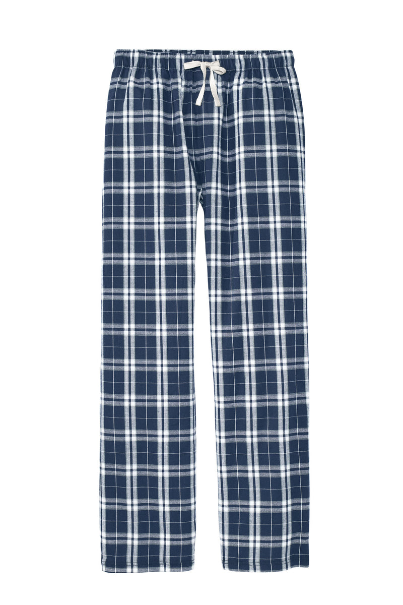District Flannel Plaid Pant - True Navy