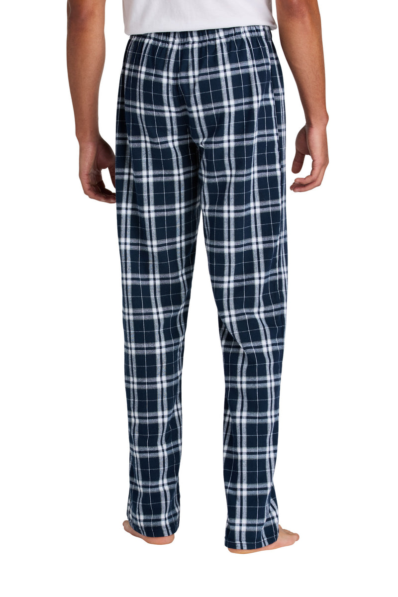 District Flannel Plaid Pant - True Navy