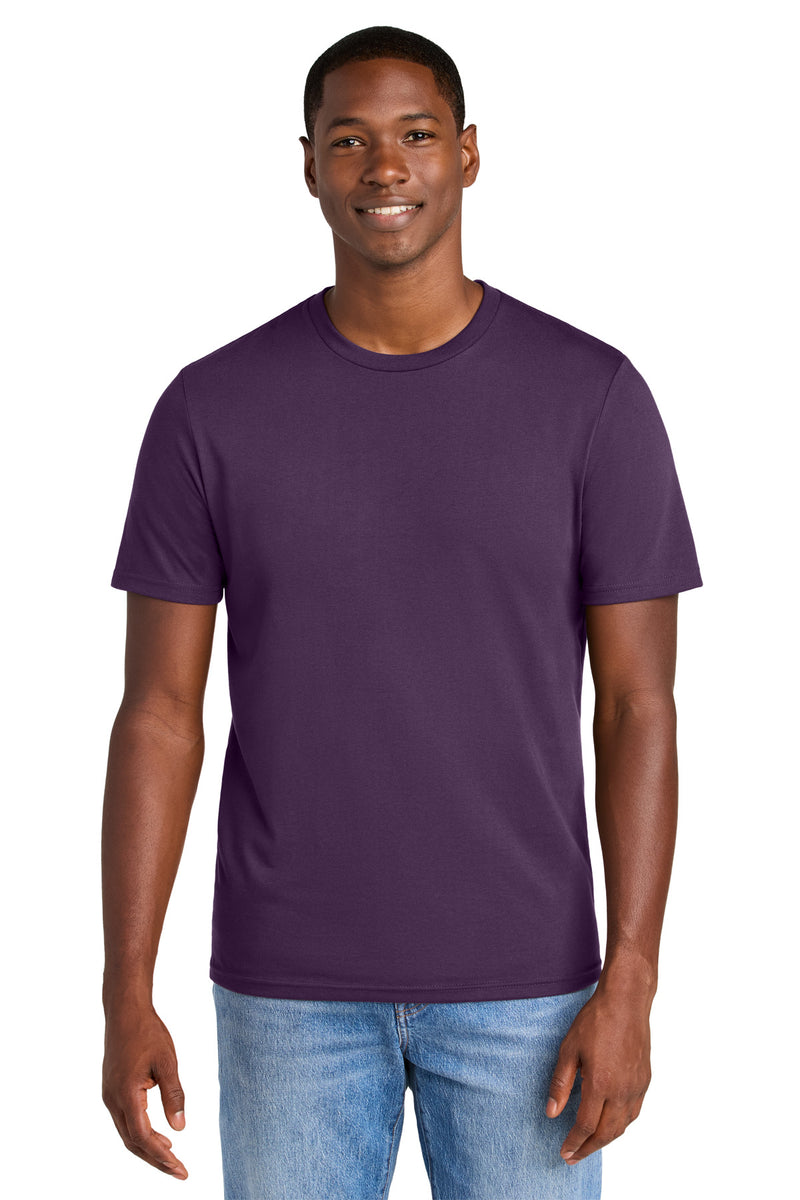 District Perfect Weight CVC Tee - Blackberry