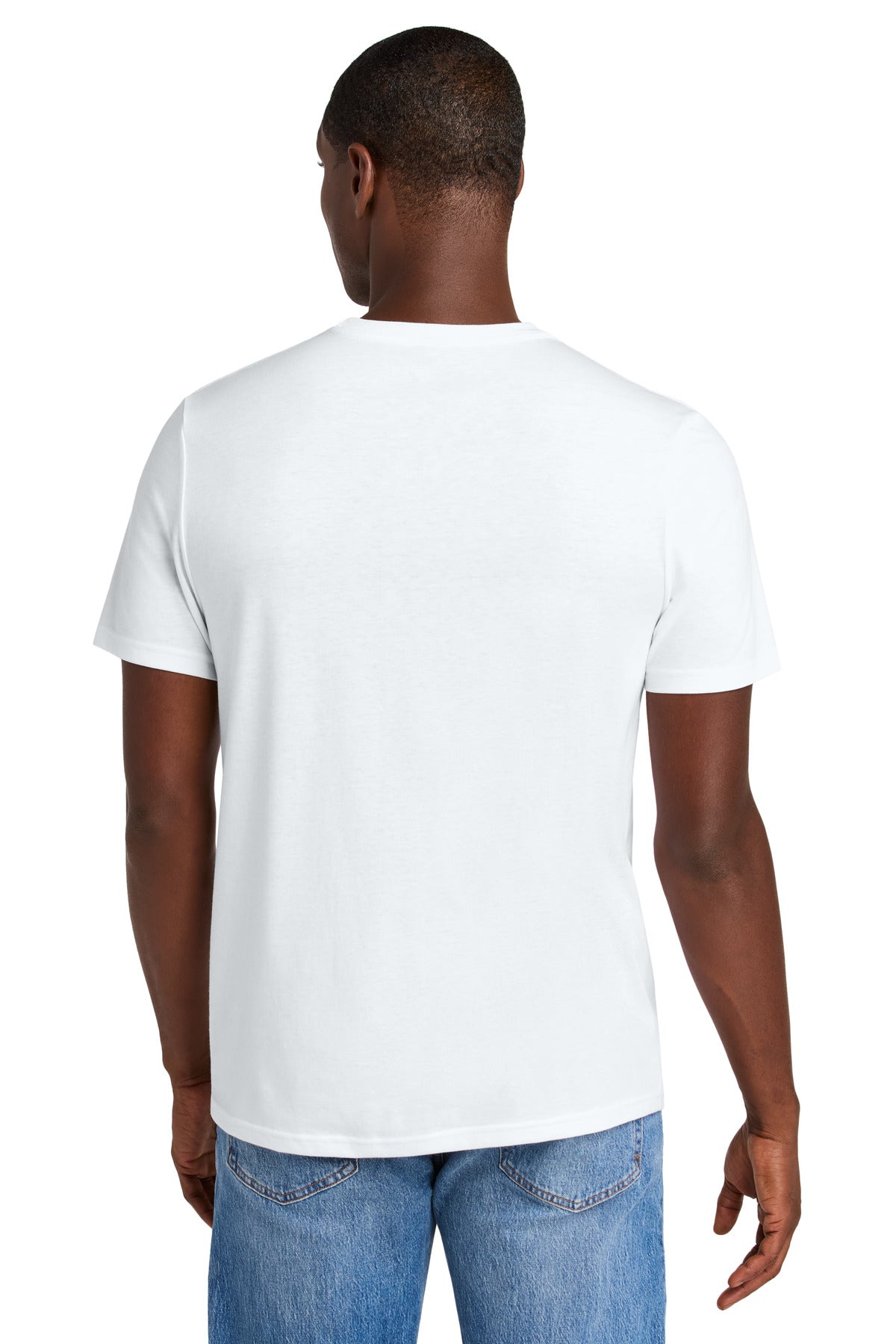 District Perfect Weight CVC Tee - Bright White