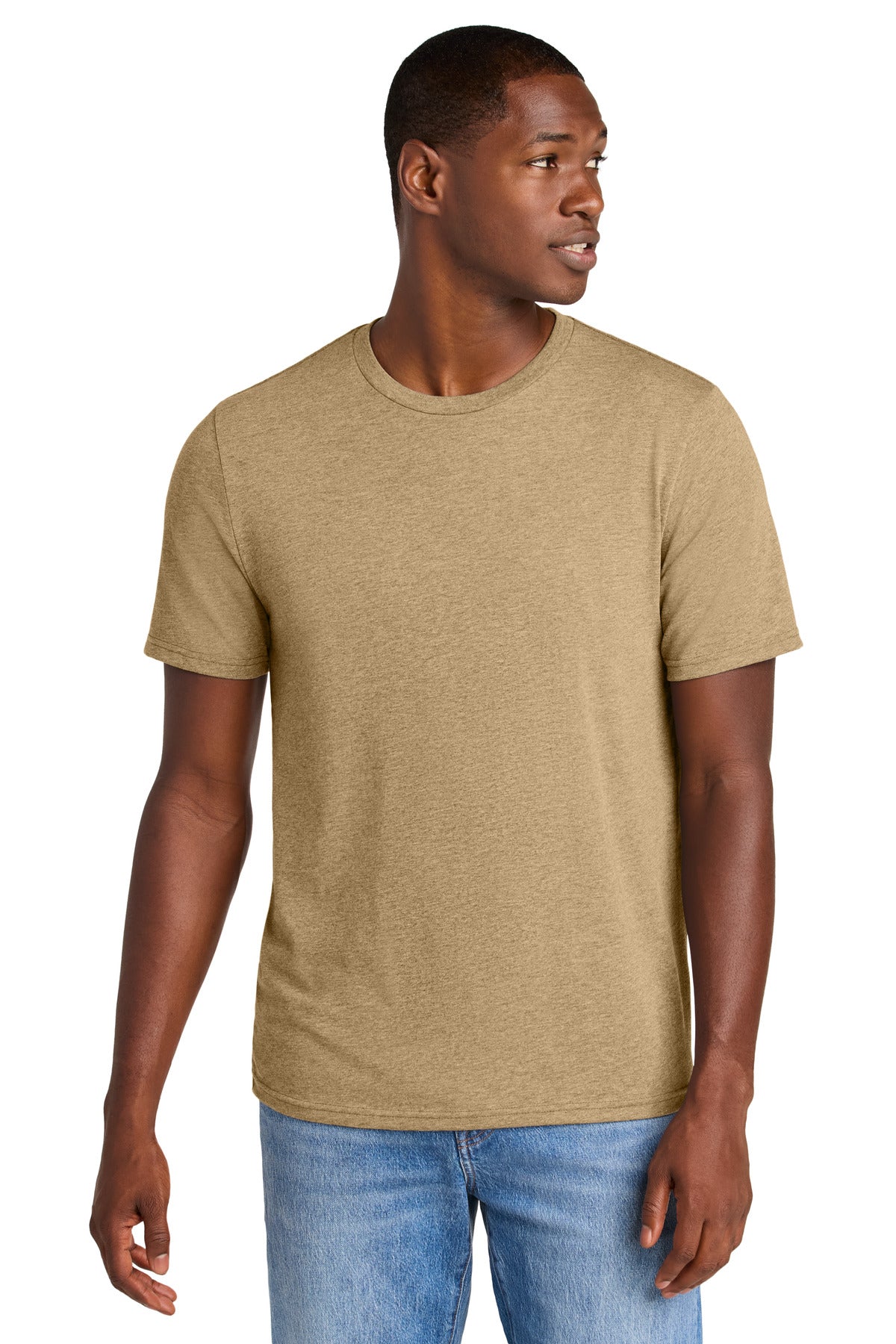 District Perfect Weight CVC Tee - Dune Heather