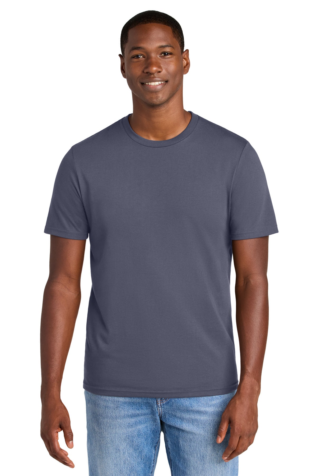 District Perfect Weight CVC Tee - Elderberry