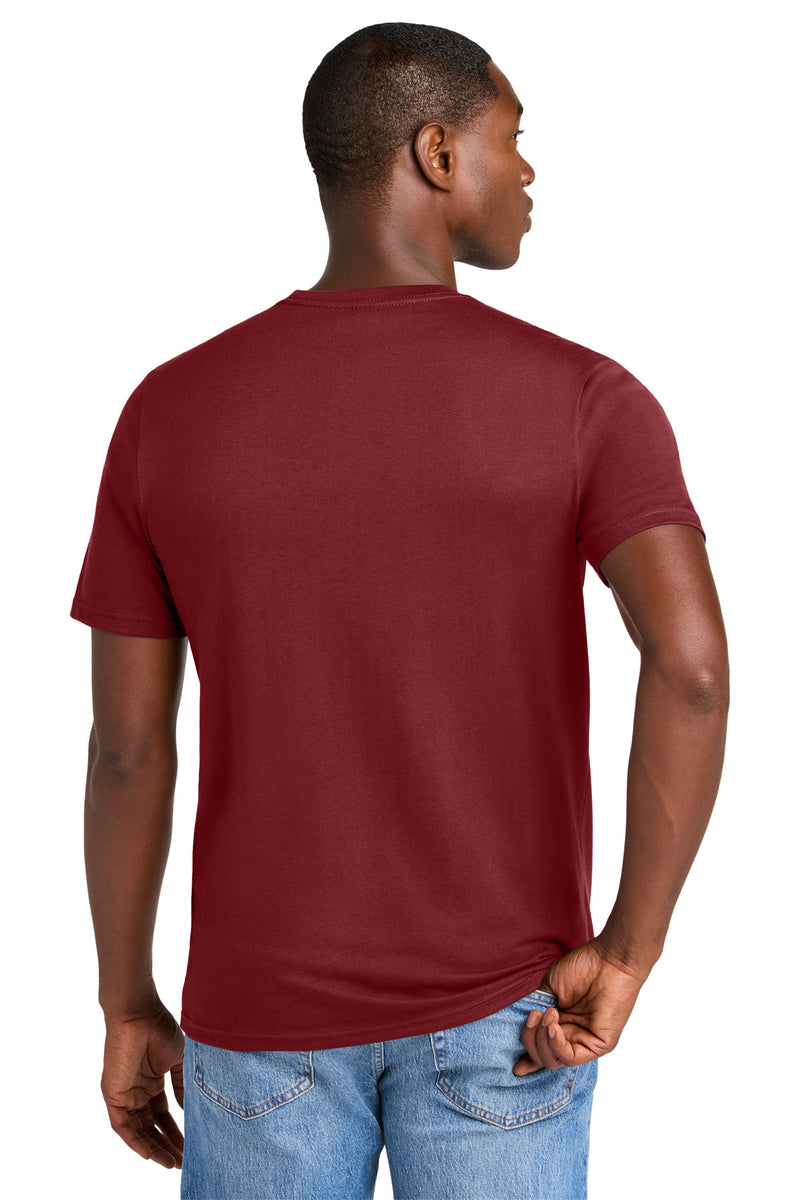 District Perfect Weight CVC Tee - Garnet