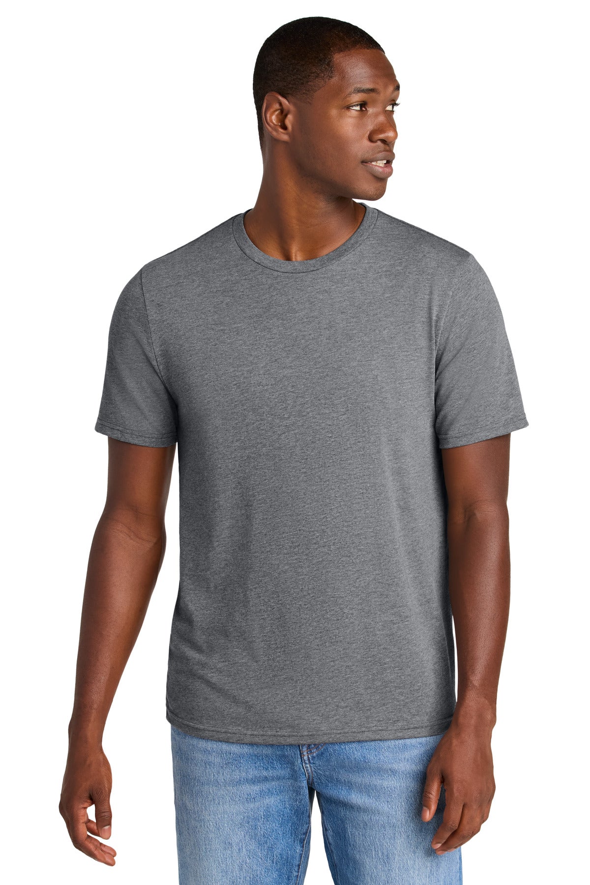 District Perfect Weight CVC Tee - Graphite Heather