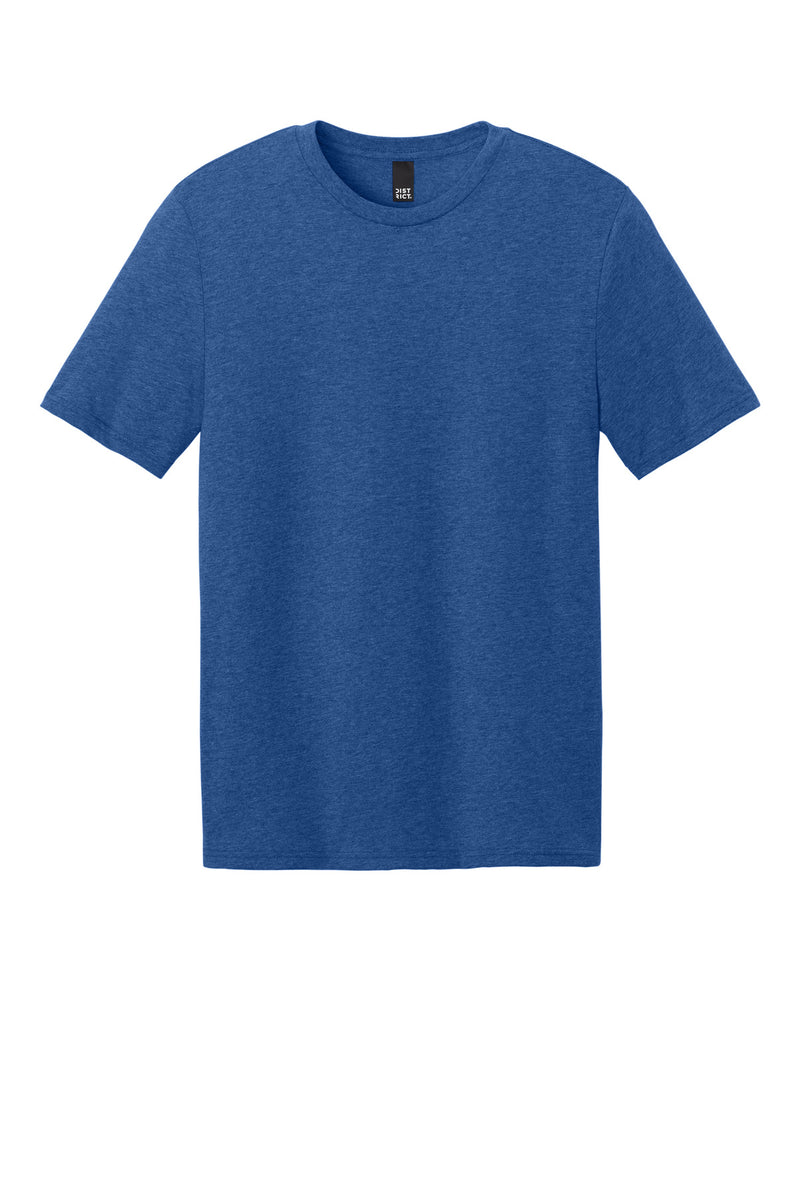 District Perfect Weight CVC Tee - Heathered Deep Royal