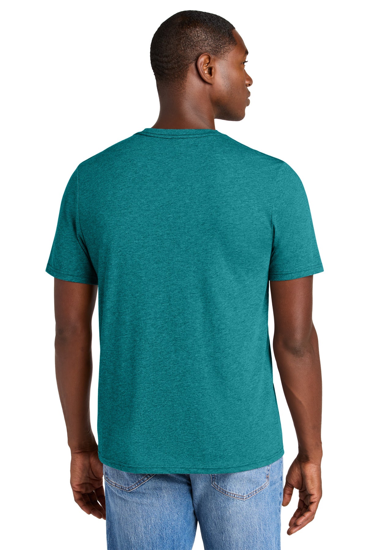 District Perfect Weight CVC Tee - Heathered Teal