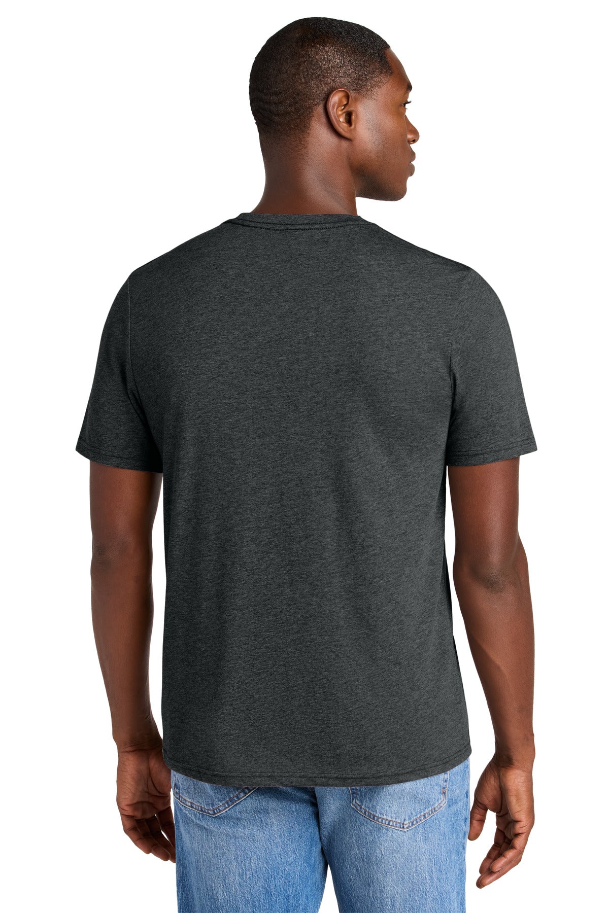 District Perfect Weight CVC Tee - Jet Black Heather