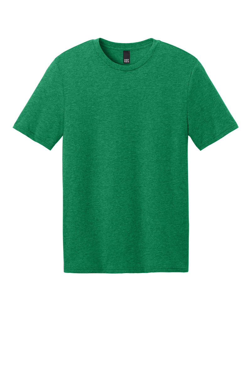 District Perfect Weight CVC Tee - Meadow Green Heather