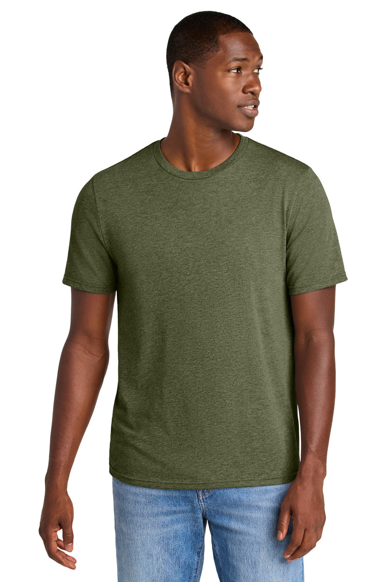 District Perfect Weight CVC Tee - Military Green Heather