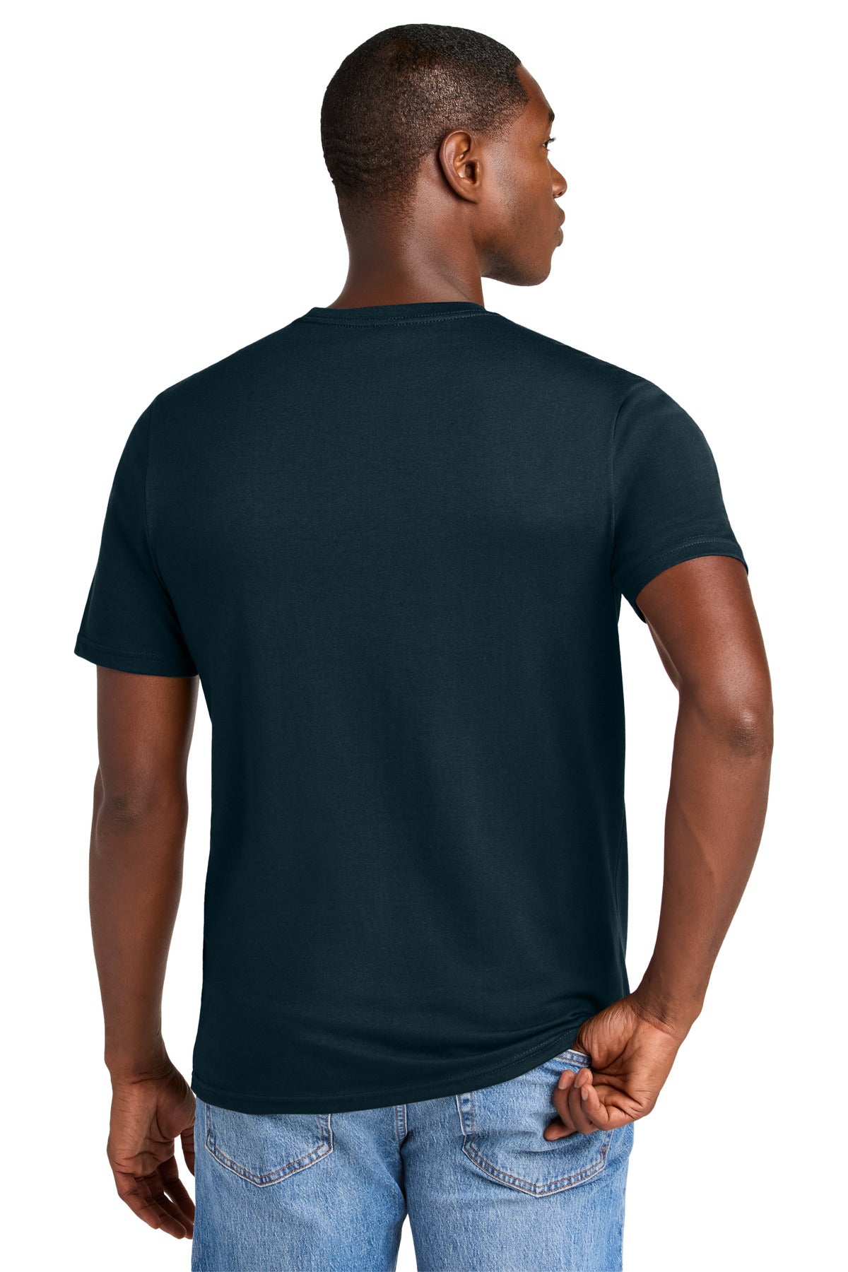 District Perfect Weight CVC Tee - Navy Blue