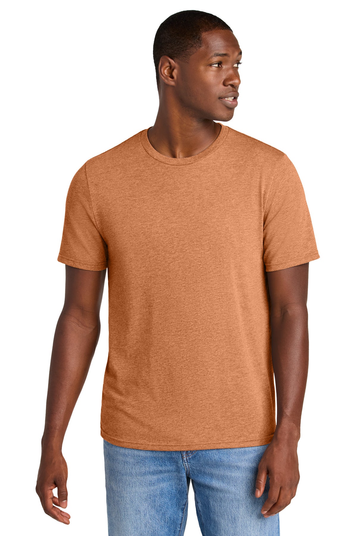 District Perfect Weight CVC Tee - Sienna Heather
