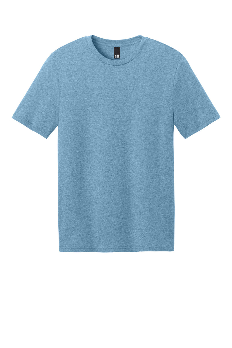 District Perfect Weight CVC Tee - Tundra Blue Heather