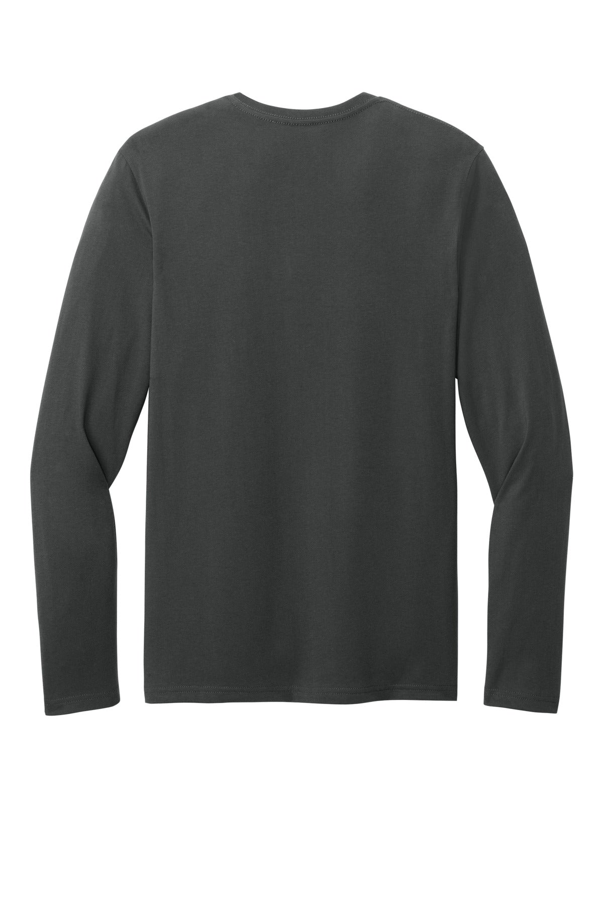 District Perfect Weight CVC Long Sleeve Tee - Charcoal