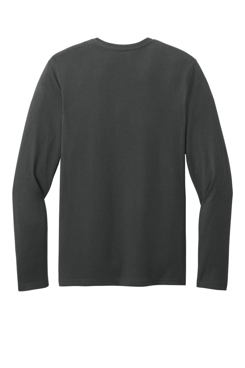 District Perfect Weight CVC Long Sleeve Tee - Charcoal