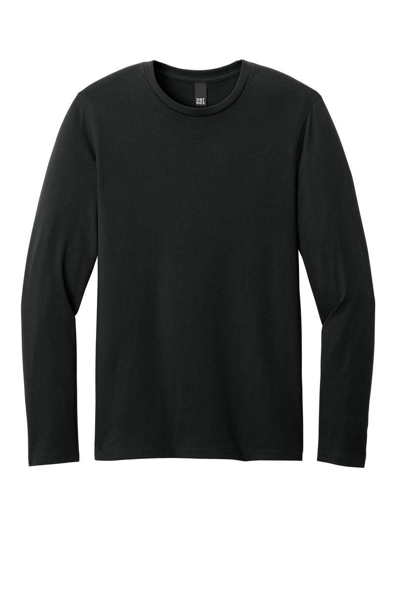 District Perfect Weight CVC Long Sleeve Tee - Jet Black