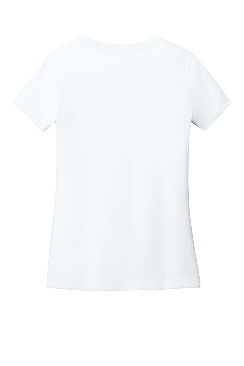 District Women's Perfect Weight CVC Tee - Bright White