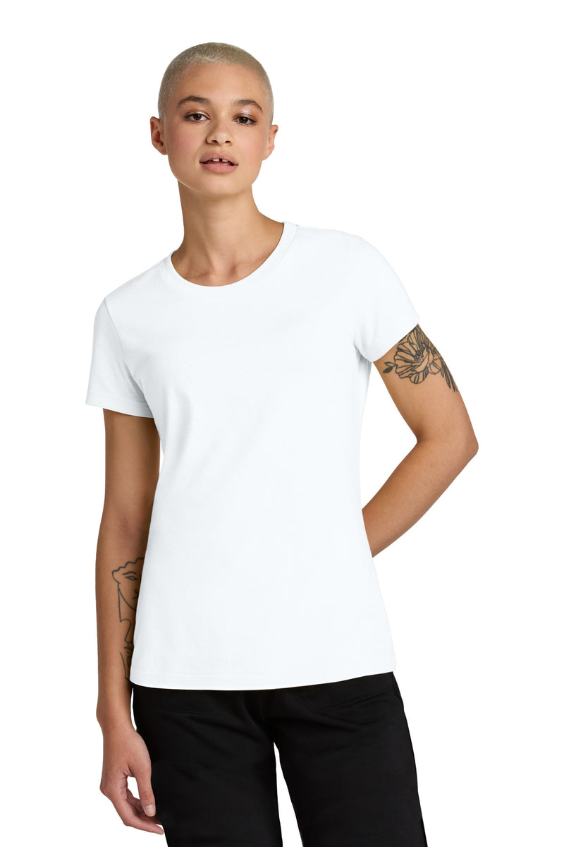 District Women's Perfect Weight CVC Tee - Bright White