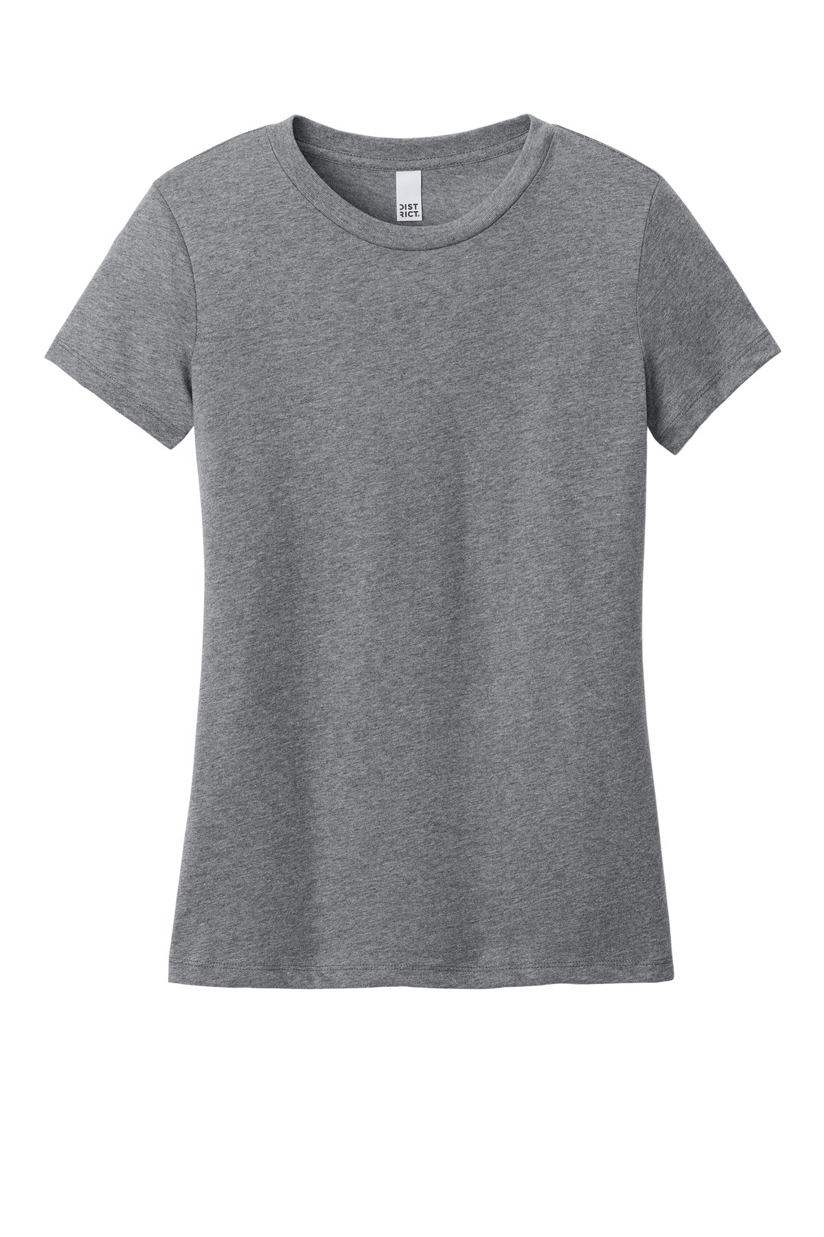 District Women's Perfect Weight CVC Tee - Graphite Heather