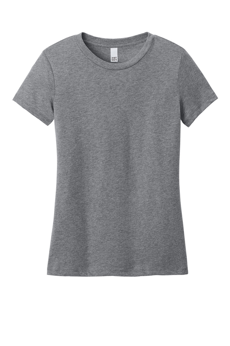 District Women's Perfect Weight CVC Tee - Graphite Heather