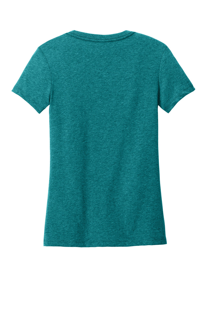 District Women's Perfect Weight CVC Tee - Heathered Teal