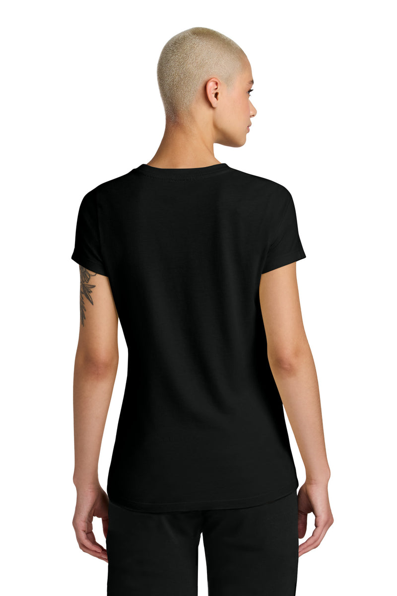 District Women's Perfect Weight CVC Tee - Jet Black