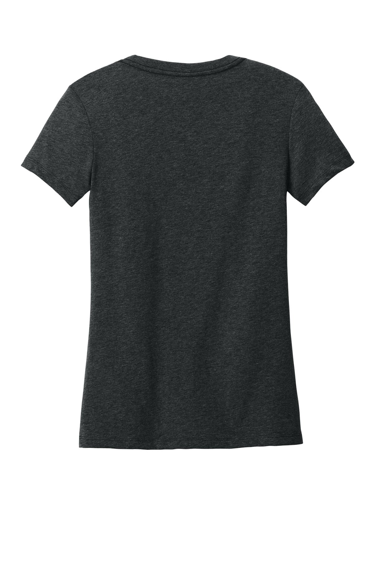 District Women's Perfect Weight CVC Tee - Jet Black Heather