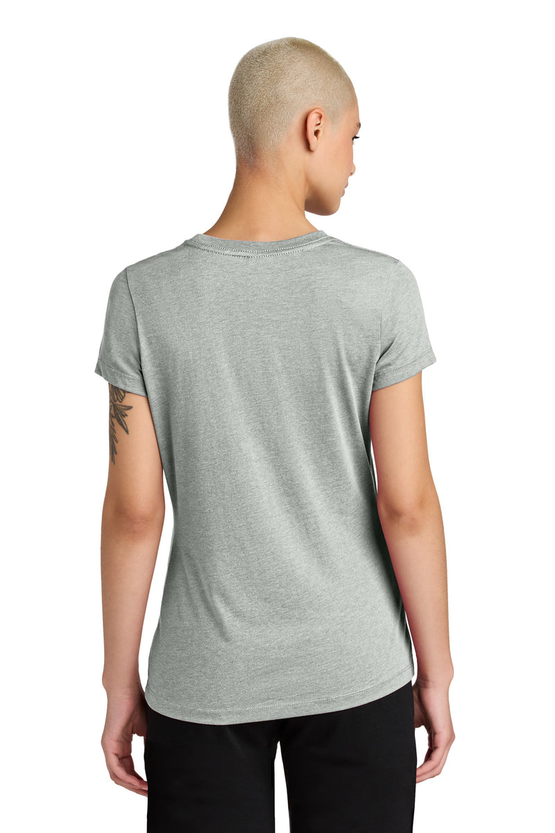 District Women's Perfect Weight CVC Tee - Light Heather Grey