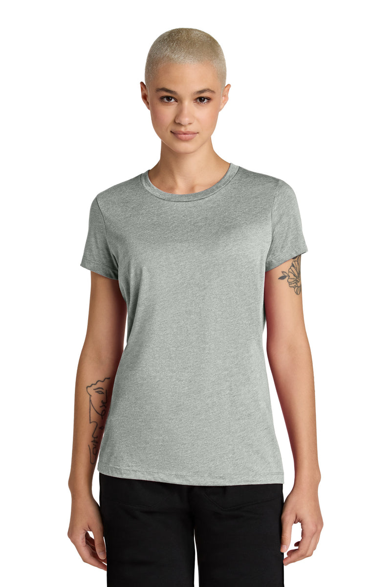 District Women's Perfect Weight CVC Tee - Light Heather Grey