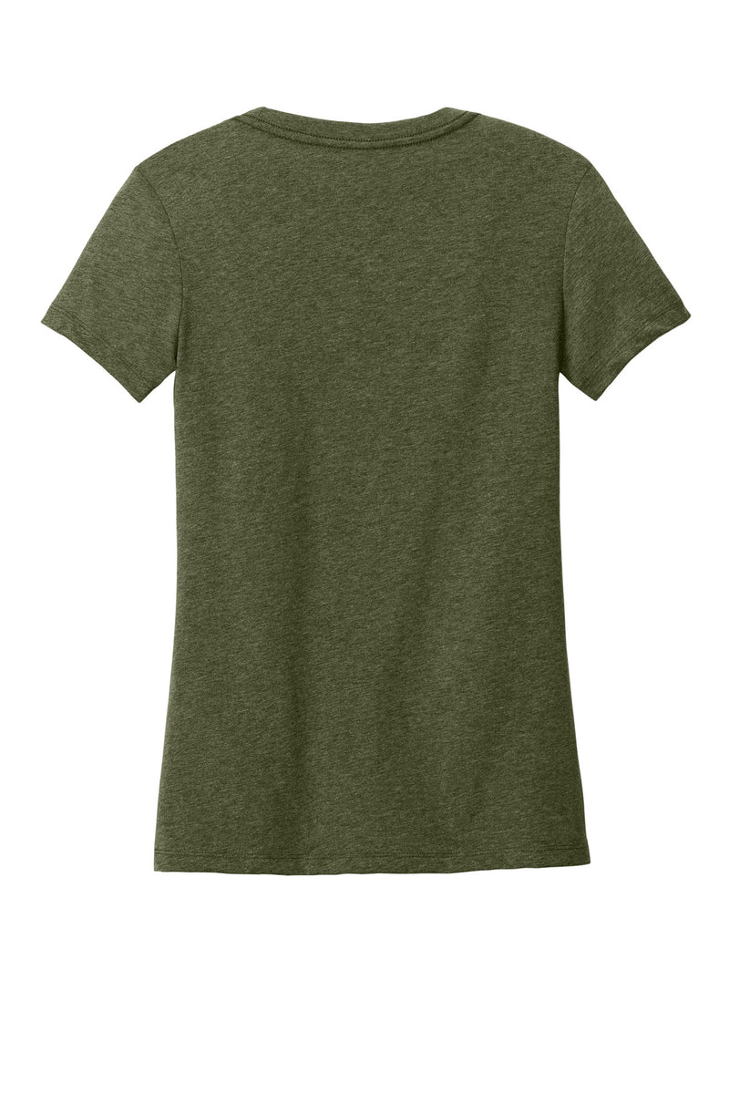 District Women's Perfect Weight CVC Tee - Military Green Heather