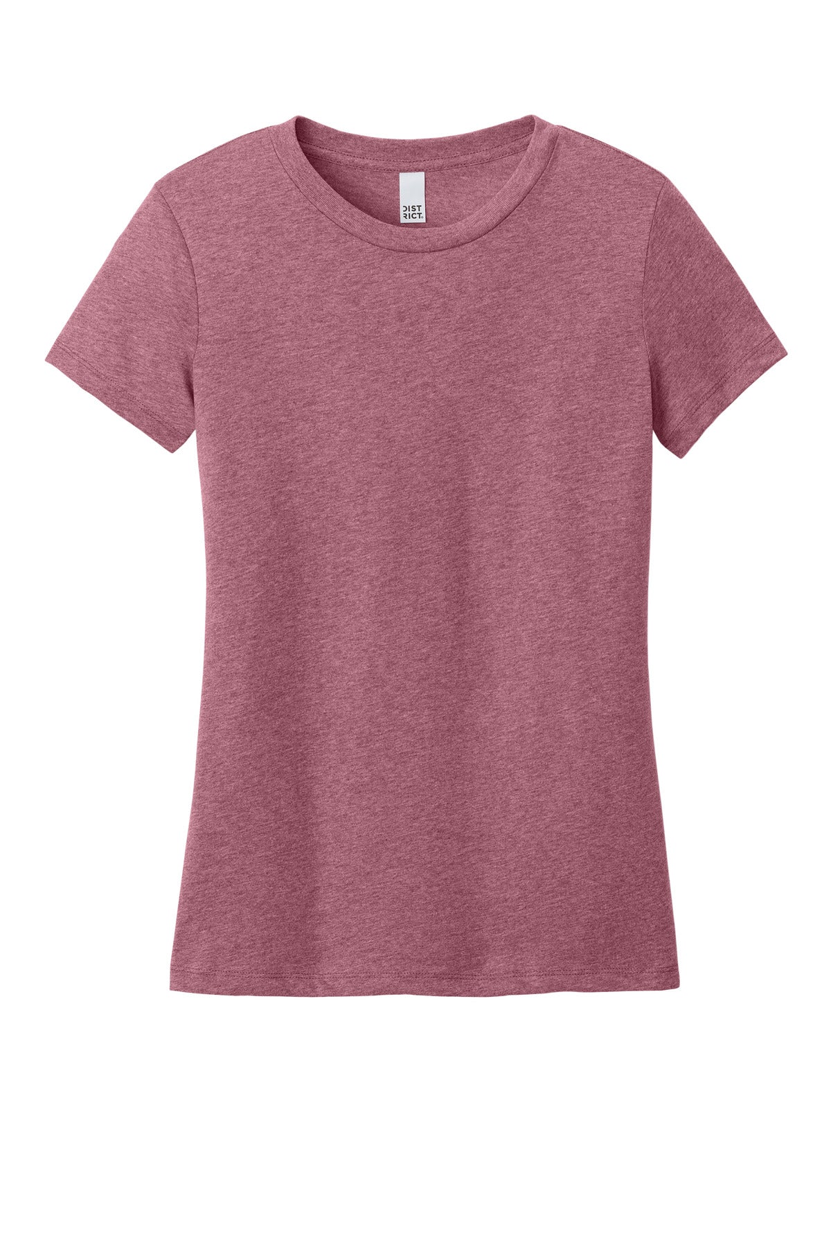 District Women's Perfect Weight CVC Tee - Orchid Haze Heather