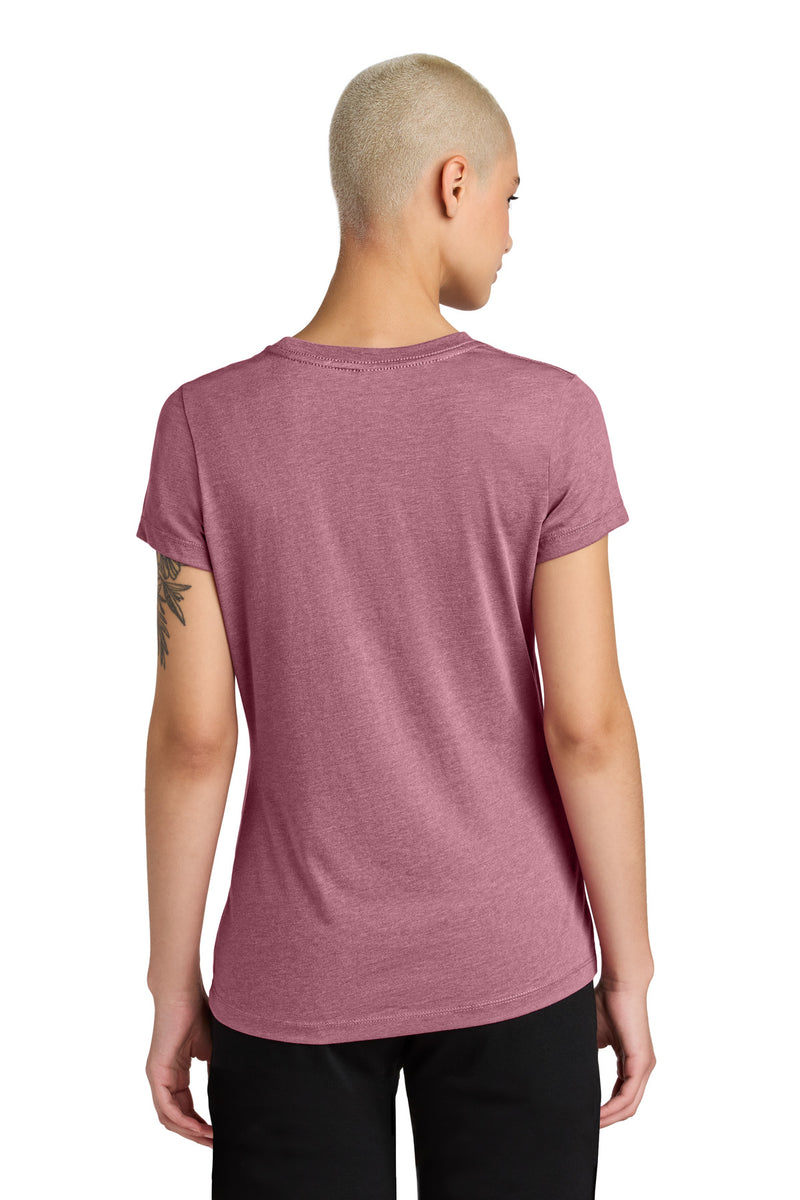 District Women's Perfect Weight CVC Tee - Orchid Haze Heather