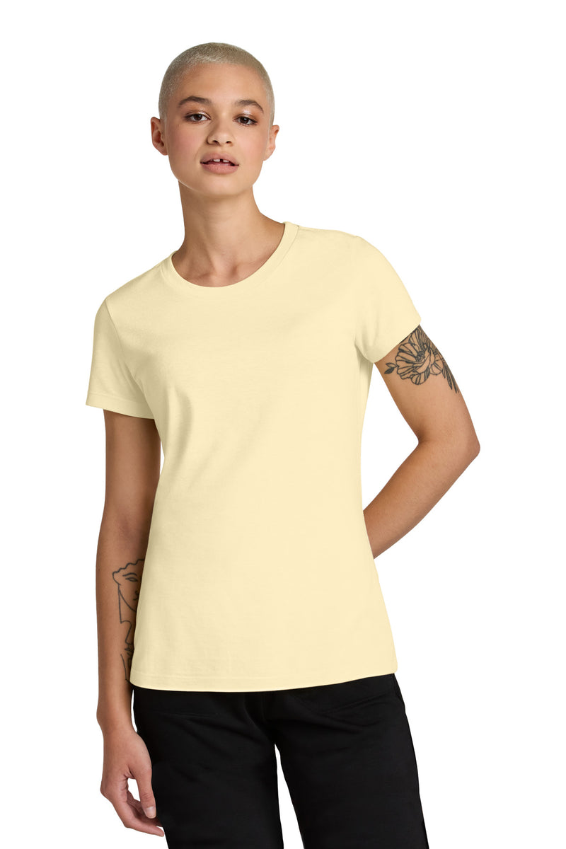District Women's Perfect Weight CVC Tee - Soft Yellow
