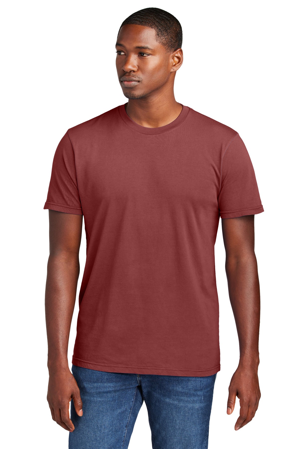 District Wash Tee - Garnet