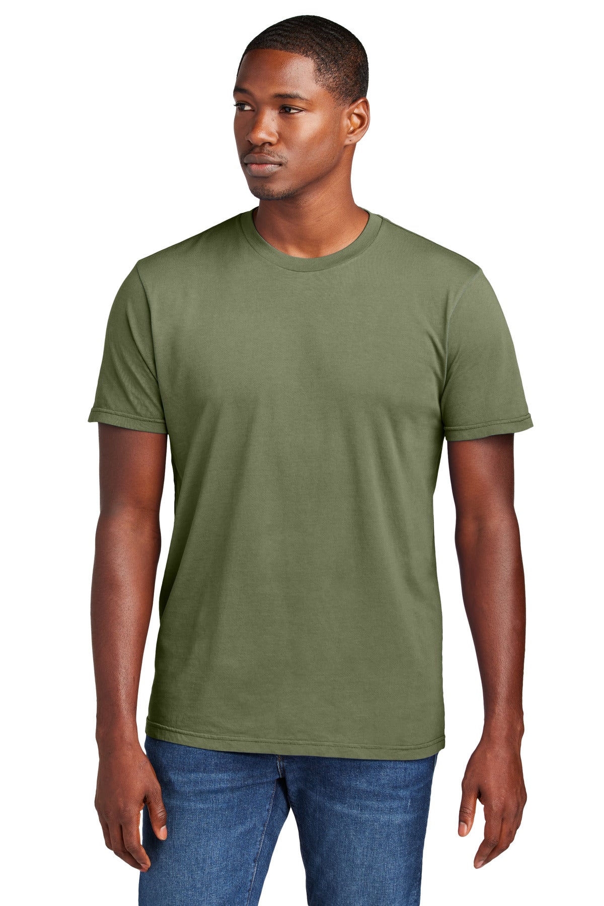 District Wash Tee - Olive Drab Green