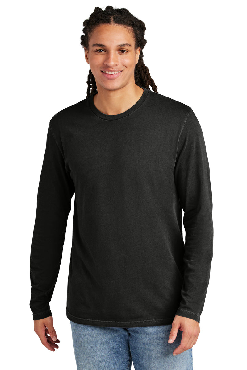 District Wash Long Sleeve Tee - Black